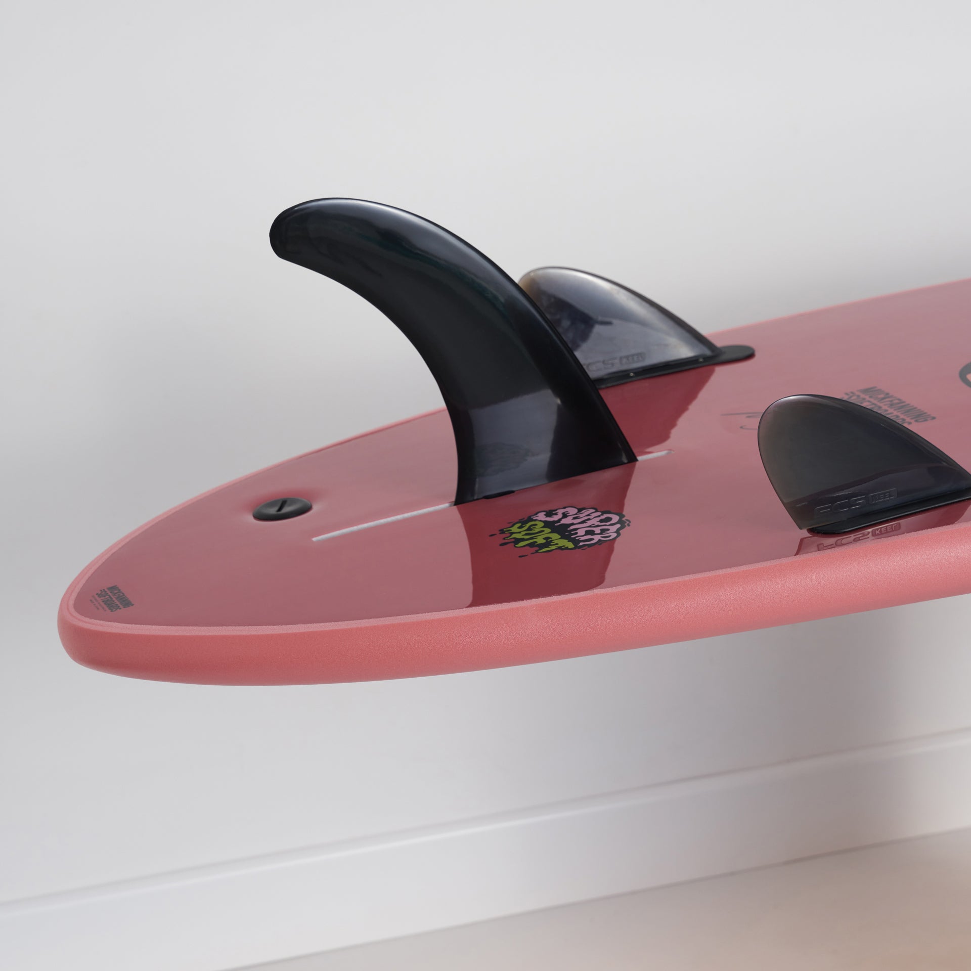 Alley Cat Super Soft - Softboard - 7'0, 7'6, 8'0 and 8'6 - Coral/Merlot - ManGo Surfing