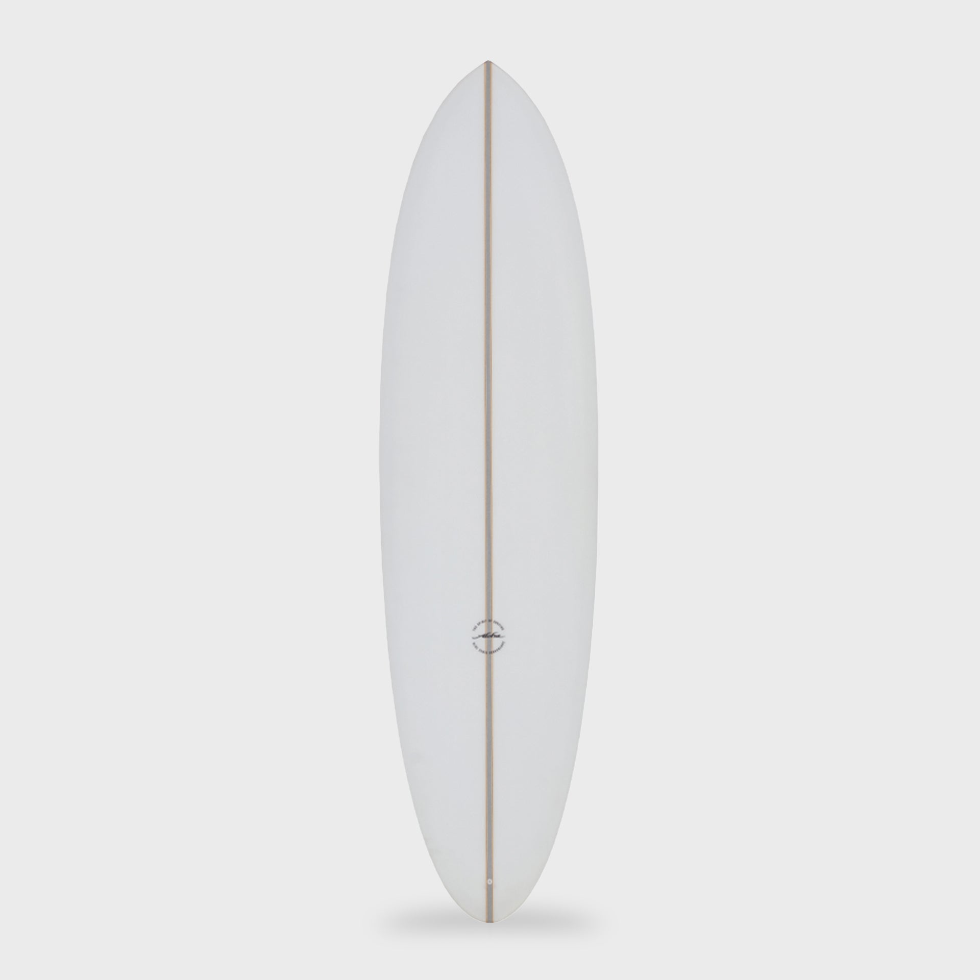 Aloha EZ Mid 3F PU PVCP Fun Surfboard - Clear