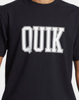 Quiksilver Mens Griff Quik T-Shirt - Black - ManGo Surfing