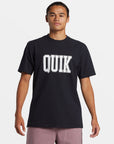 Quiksilver Mens Griff Quik T-Shirt - Black - ManGo Surfing
