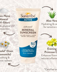 Suntribe Active Organic Mineral Sunscreen SPF 50
