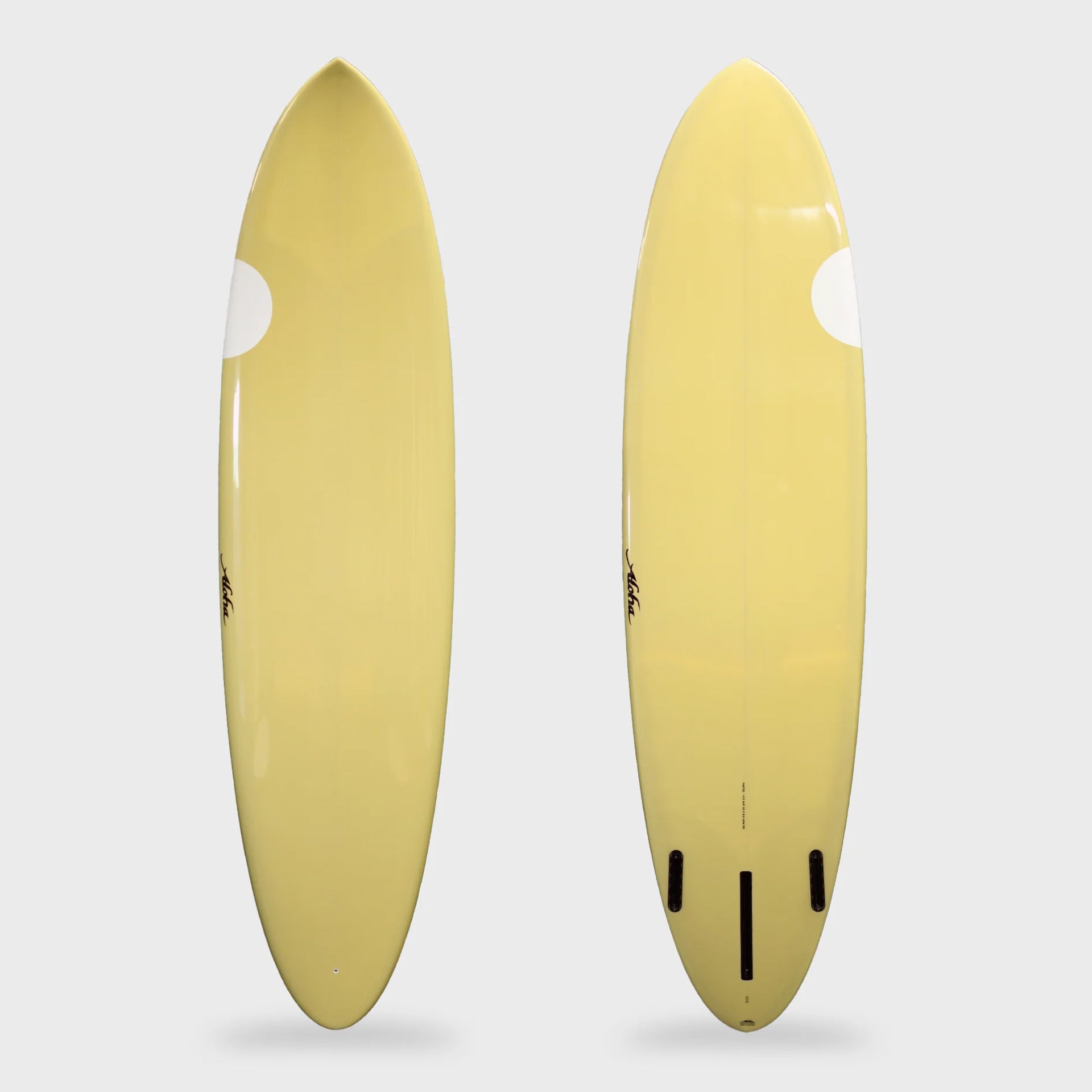 Aloha - Ez Mid - 7'6 x 21 3/4 x 3 - 53.64 Ltrs - Futures 2 + 1 - Gold White - ManGo Surfing