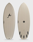 Aloha Black Panda 5F Ecoskin (Futures) Shortboard Surfboard