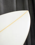 Aloha EZ-Mid Fun Tri PU Surfboard 3F (FCSII) - Clear