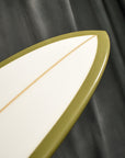 Aloha EZ-Mid PU Tint Polish Surfboard 3F (1+2Future) - Seamist