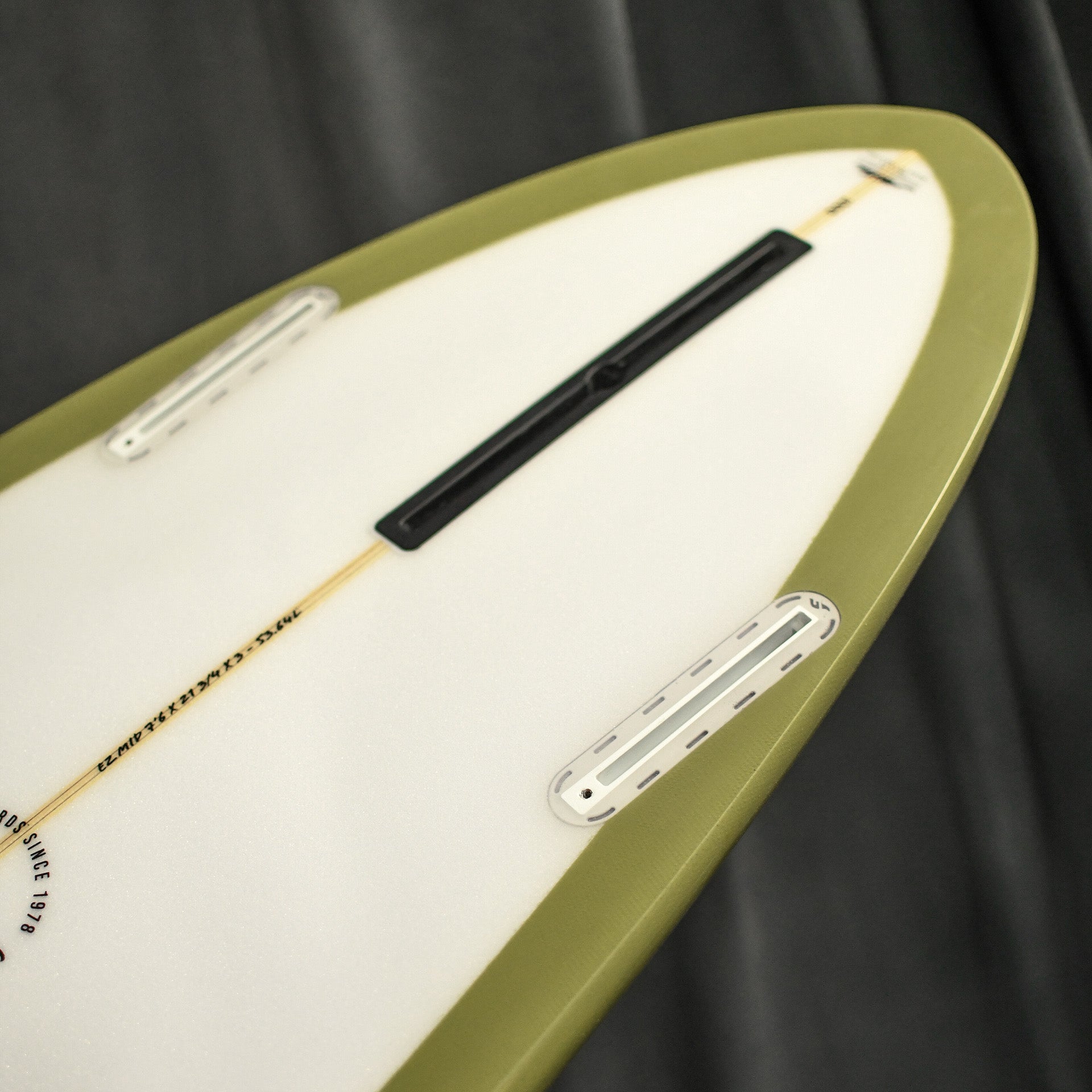 Aloha EZ-Mid PU Tint Polish Surfboard 3F (1+2Future) - Seamist