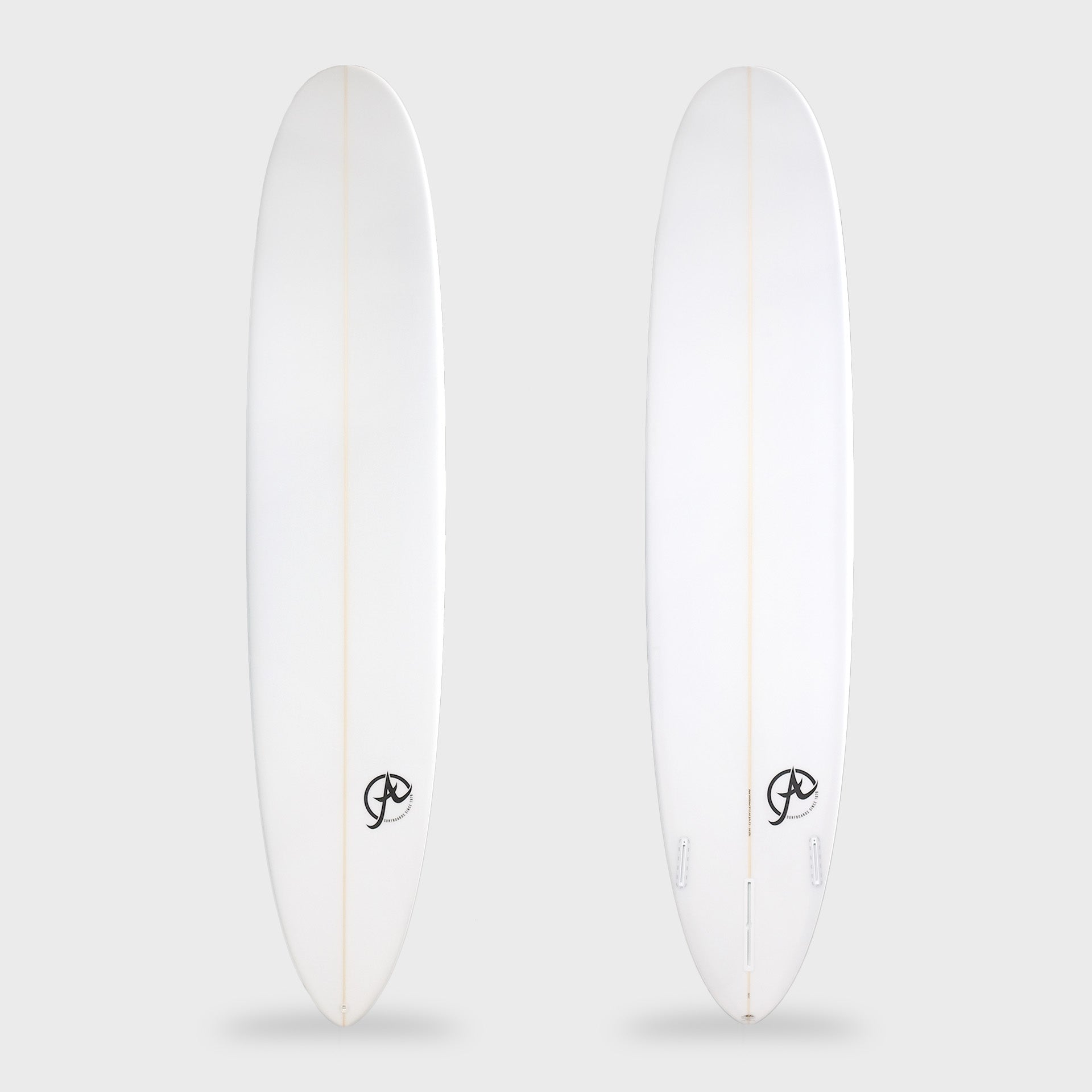 Aloha Fun Division Long PU Surfboard ( 1+2 Future ) - Clear