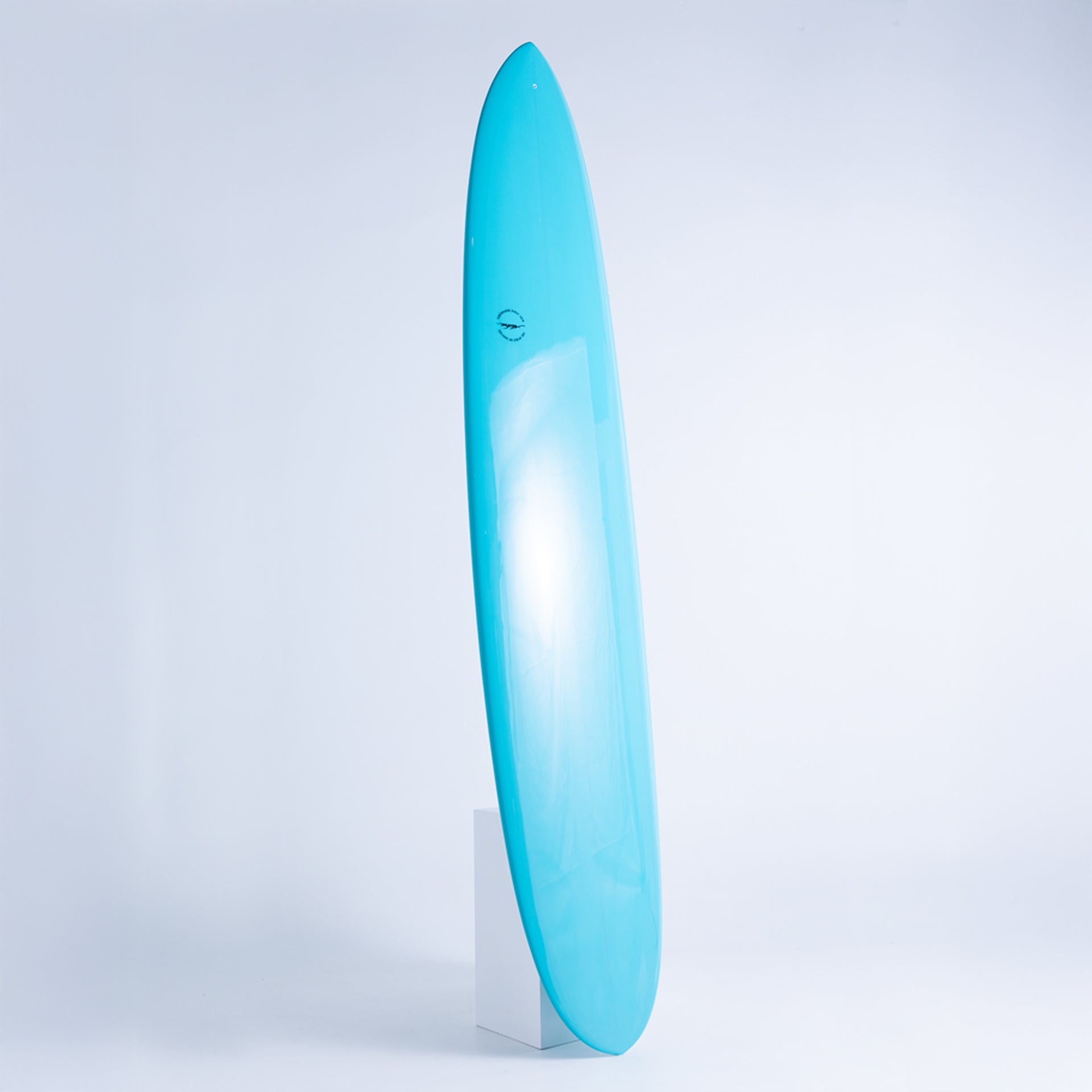 Aloha PinTail Noserider Longboard Tint & Polish Surfboard - Aqua