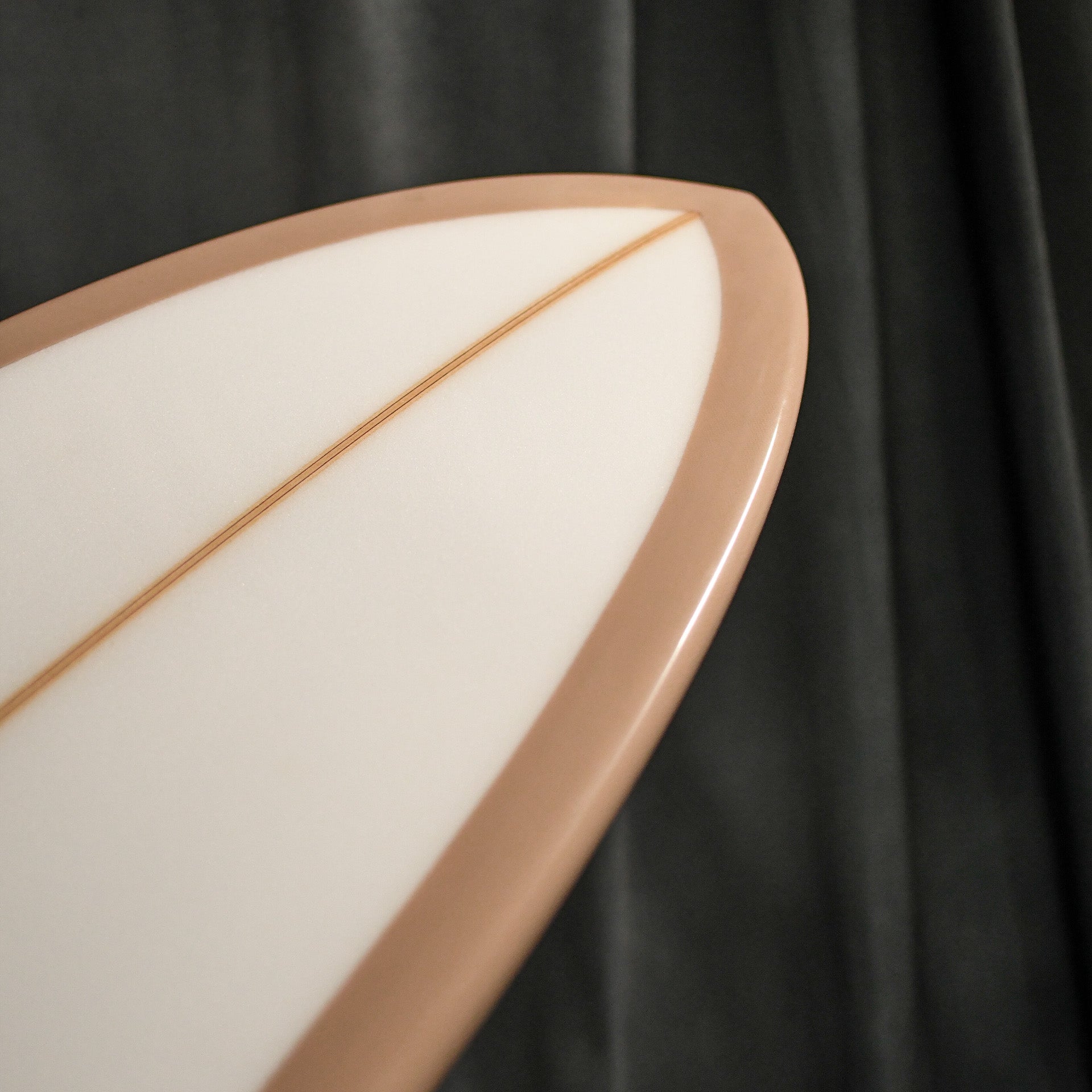 Aloha Twin Pin PU Tint Polish Surfboard 3F (FCSII) - Mushroom