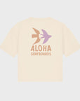 Aloha Womens Over the Bay T-Shirt - Natural - ManGo Surfing