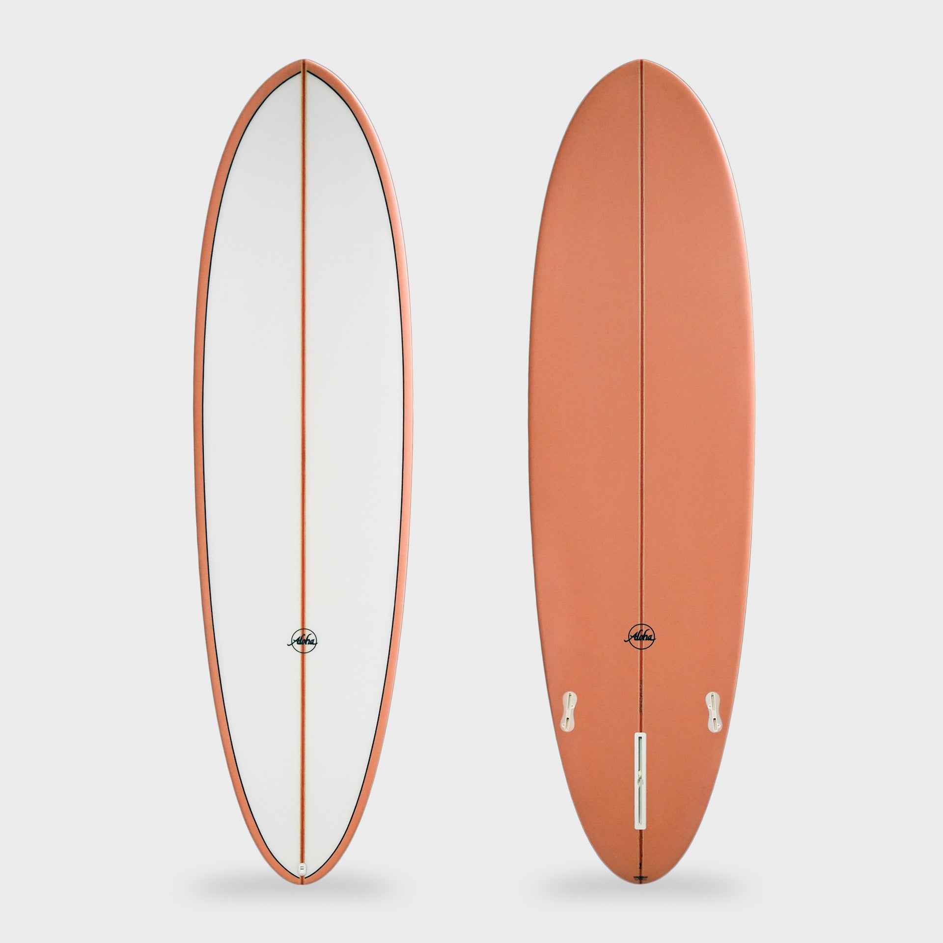 Aloha Fun Division Mid Length Surfboard - Coral – ManGo Surfing