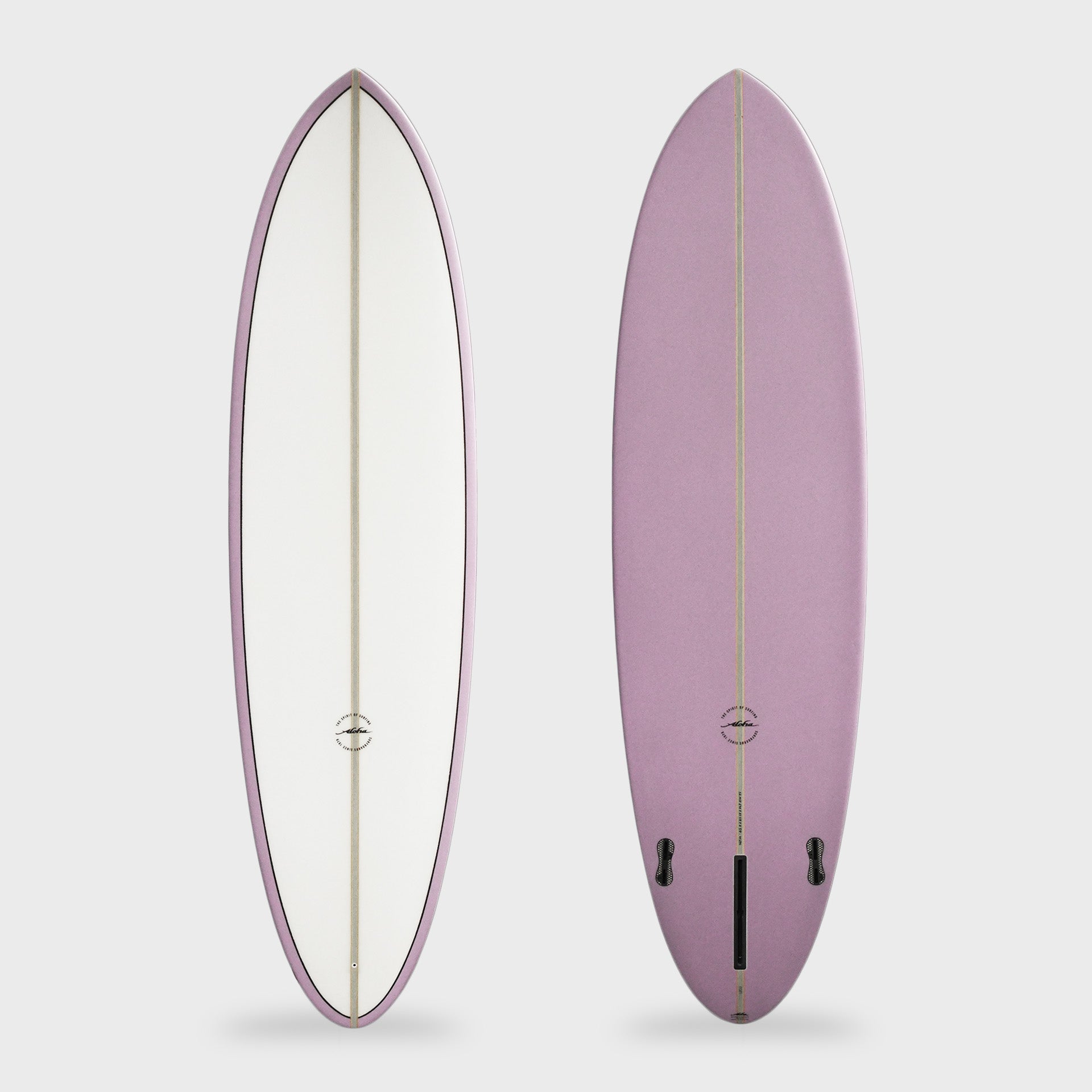Aloha EZ Mid PU PVCP Surfboard - Lavender – ManGo Surfing