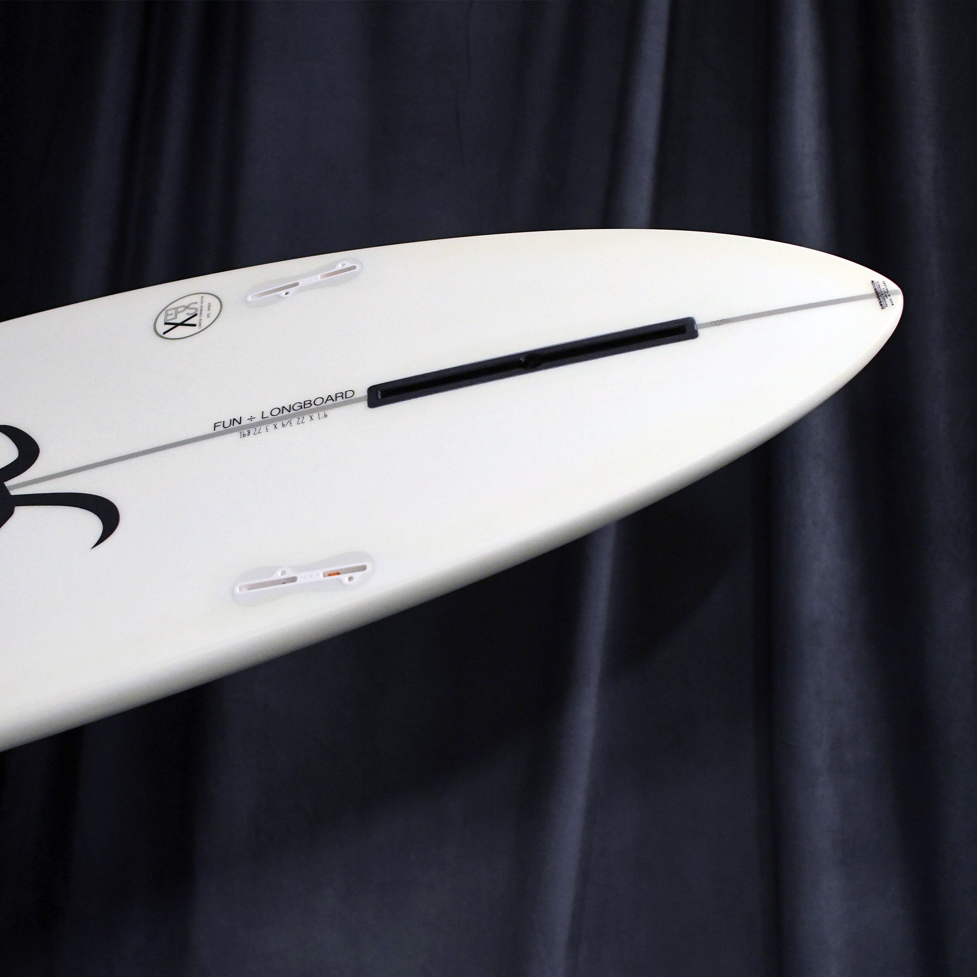 Aloha Fun Division Long Longboard - Clear Epoxy – ManGo Surfing