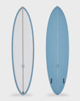 Aloha Twin Pin PU PVCP Surfboard (FCSII) - Blue