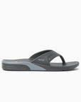 Reef Mens Fanning H20 Flip Flops - Grey