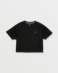 Volcom Womens Stone Blanks Up T-Shirt - Black - ManGo Surfing