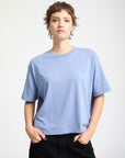 Volcom Womens Stone Blanks Up T-Shirt - Carolina Blue
