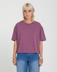 Volcom Womens Stone Blanks Up T-Shirt - Orchid
