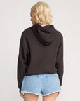 Volcom Womens 1991 Mini Hoodie - Vintage Black