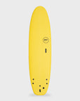 Beastie Super Soft Tri - Softboard - 6'6, 7'0, 7'6 and 8'0 - Sunshine/Red - ManGo Surfing