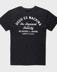 Deus Biarritz Address Mens Pocket Tee - Black - ManGo Surfing