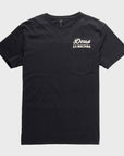 Deus Biarritz Address Mens Pocket Tee - Black - ManGo Surfing