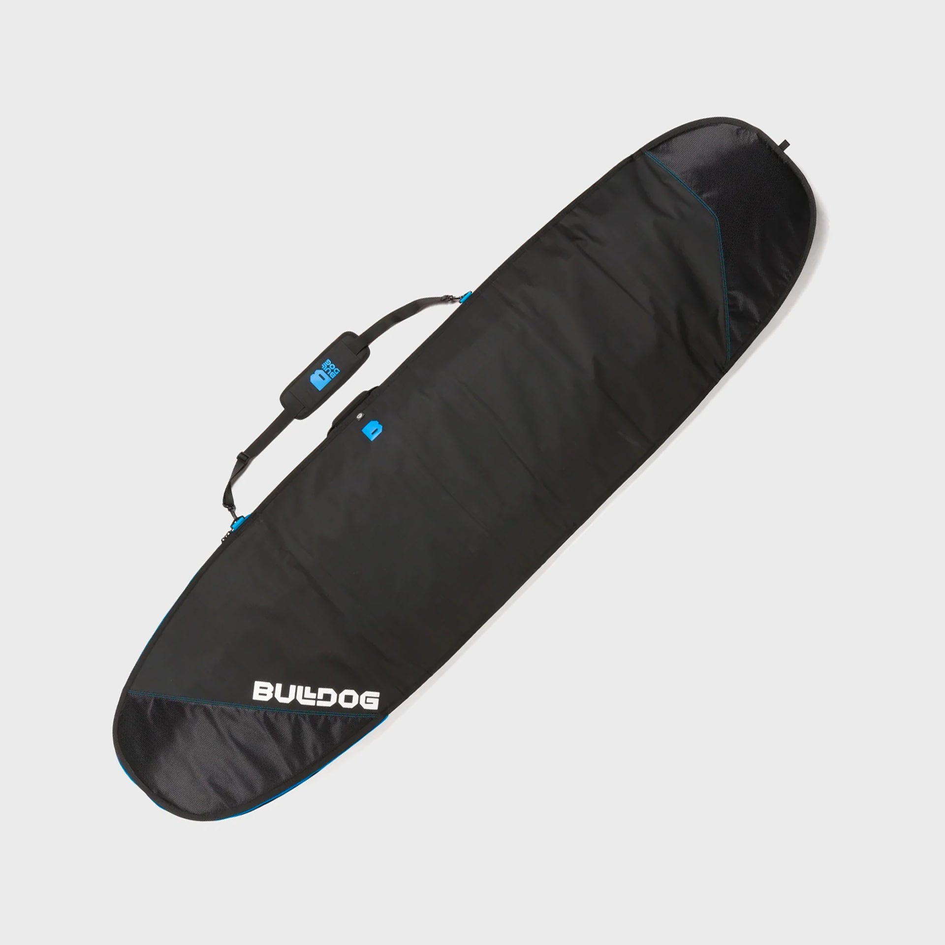 Bulldog Board Bag Core Minimal - Black/Cyan - Collect in store only - ManGo Surfing