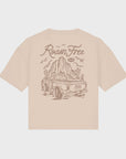 Better Days Womens Roam Free Boxy T-Shirt - Natural - ManGo Surfing