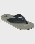 Billabong Mens All Day Canvas Flip-Flops - Military