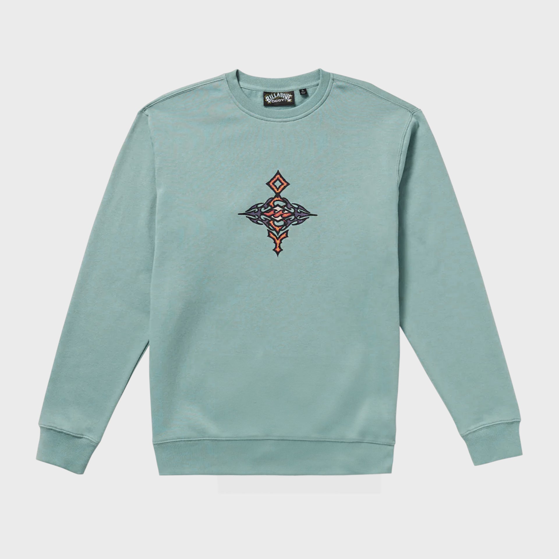 Billabong Mens Occy Crew Sweatshirt - Cloud Blue - ManGo Surfing