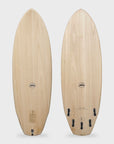 Aloha Black Panda FCS II Surfboard - 5'8