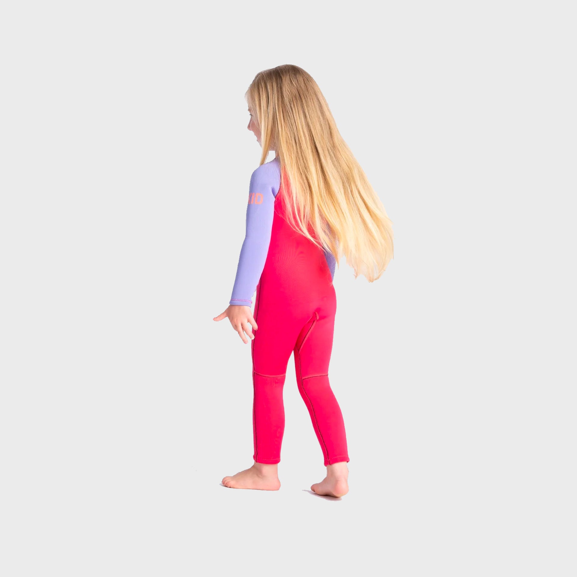 C-Skins C-KID Baby Steamer Wetsuit - Coral/Lilac/Bright Coral - ManGo Surfing