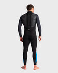 C-Skins Element 3/2 Mens Wetsuit - Black/Anthracite/Cyan - ManGo Surfing