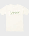 Captain Fin Mens Naval T-Shirt - Vintage White - ManGo Surfing