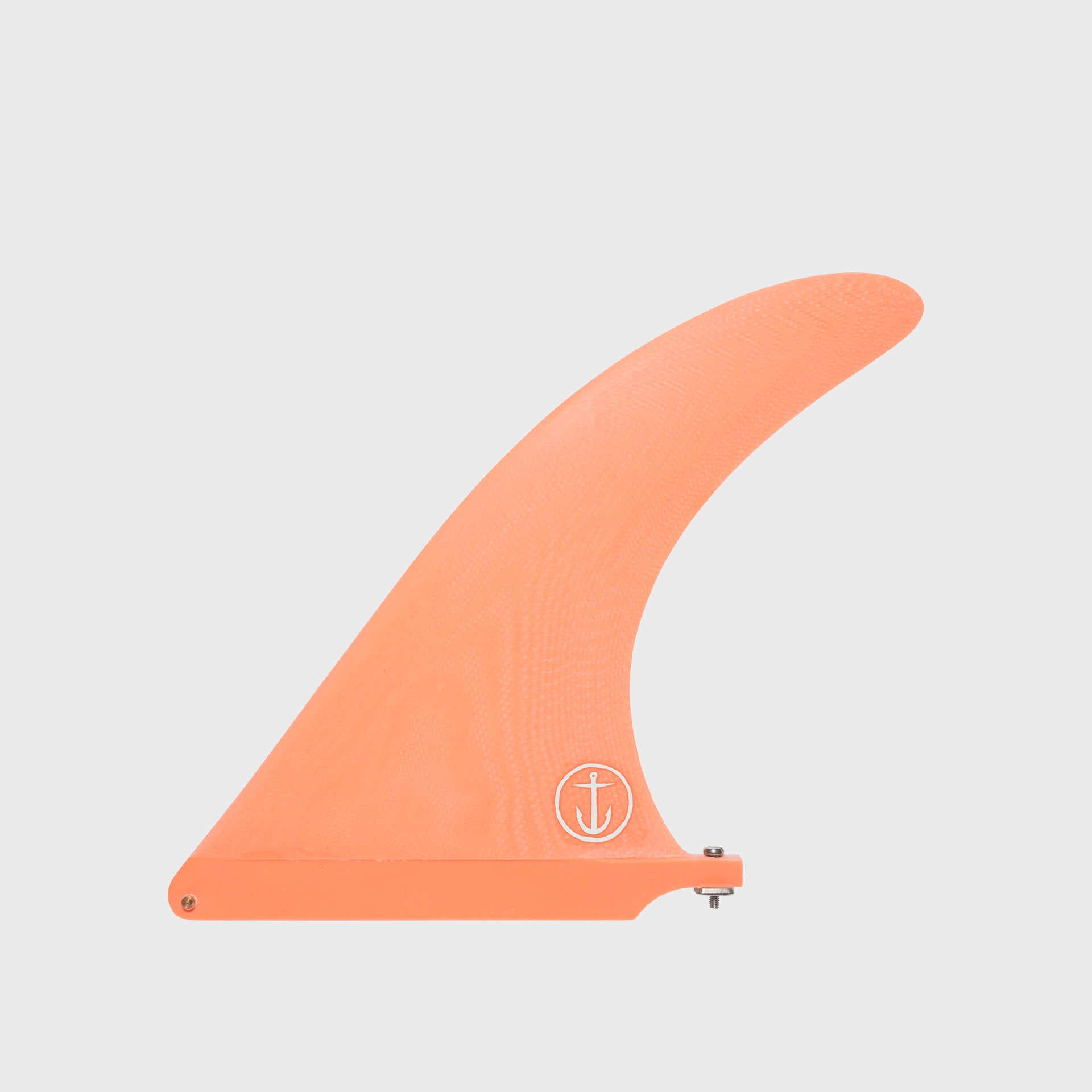 Captain Fin Raked Longboard Fin - 10" - Salmon - ManGo Surfing