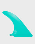 Captain Fin Raked Longboard Fin - 8" - Teal - ManGo Surfing