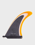 Captain Fin Tyler Warren Raked Longboard Fin - 8" - Black/White/Gold - ManGo Surfing