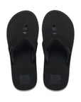 Reef Mens The Layback Flip Flops - Black - ManGo Surfing