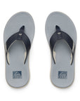 Reef Mens Santa Ana Flip Flops - Navy/Grey