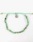 Pineapple Island Coconut Wood Beaded Beach Bracelet - Green