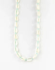 Pineapple Island Livadi Cowrie Shell Choker Necklace - Turquoise / Cream