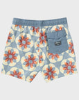 Captain Fin Mens Big Prints 16" Trunks - Coronet Blue - ManGo Surfing