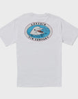 Captain Fin Mens Fin Approved T-Shirt - White - ManGo Surfing