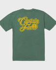 Captain Fin Men's Oh Yeah Logo T-Shirt - Cilantro Green - ManGo Surfing
