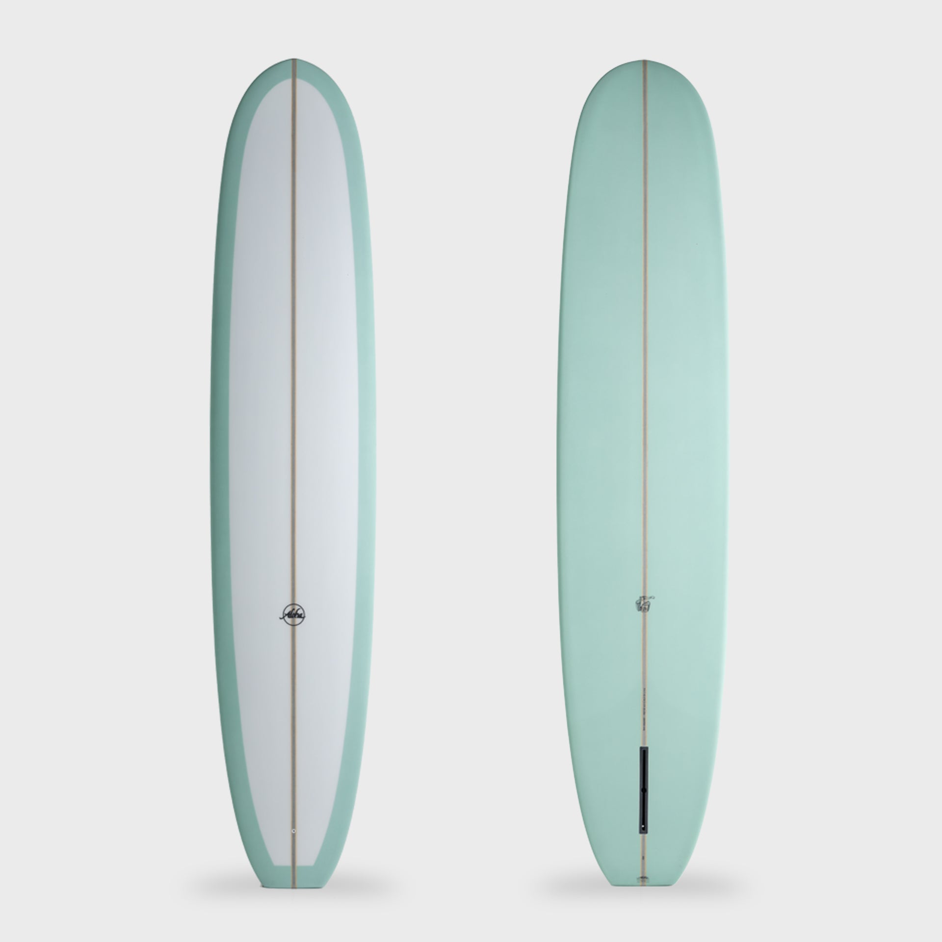Aloha Chopped Log PU PVCP Longboard - Mint – ManGo Surfing