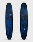 Cord Surfboard - Classic Longboard 9'4 - Blue Swirl Tint