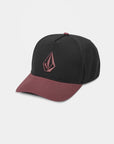 Volcom Mens Embossed Stone Adj Hat - One Size - Merlot - ManGo Surfing