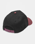 Volcom Mens Embossed Stone Adj Hat - One Size - Merlot - ManGo Surfing