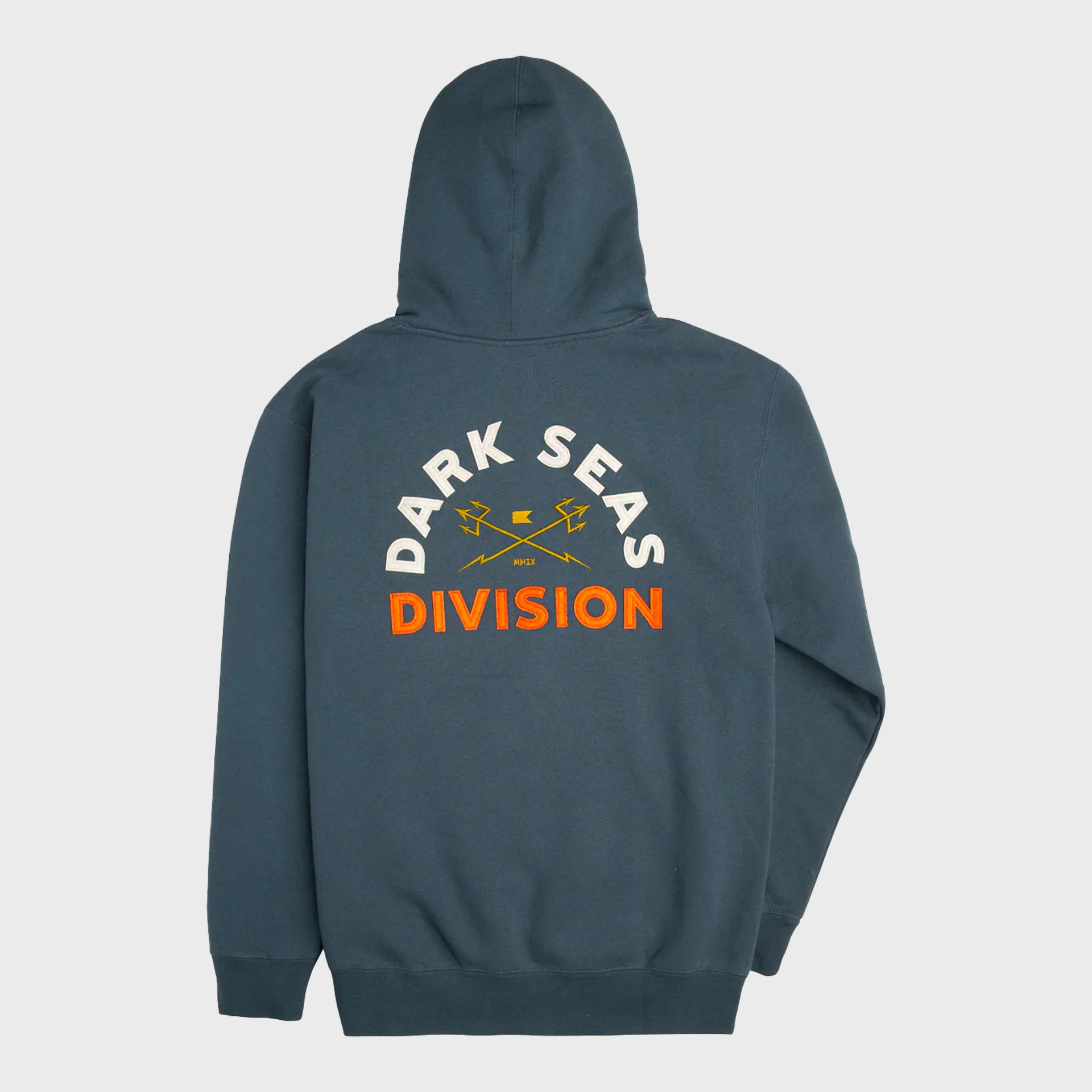 Dark Seas Cordell Heavyweight Mens Pullover Hoodie - Slate - ManGo Surfing