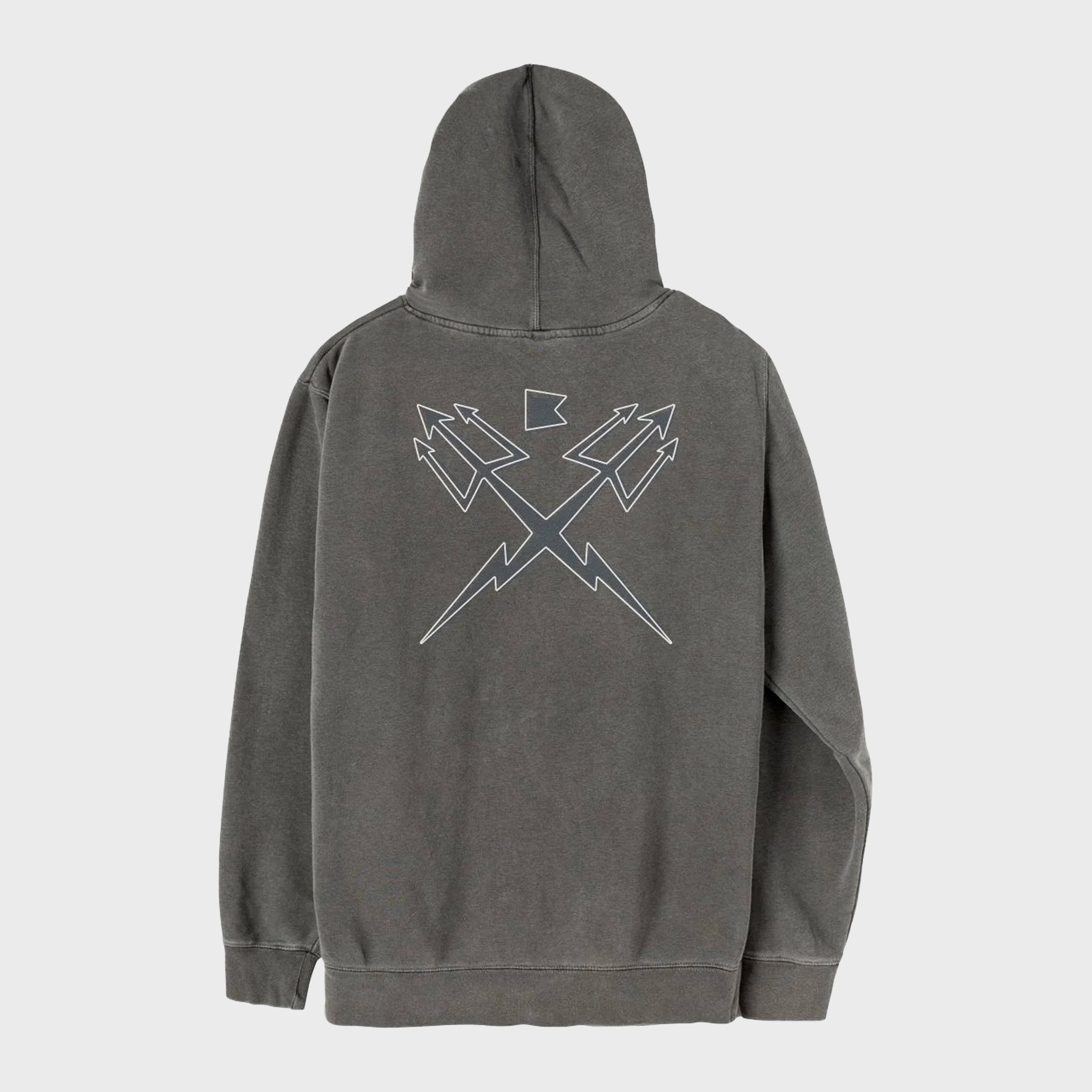 Dark Seas Streamline Fleece Hoodie - Black - ManGo Surfing